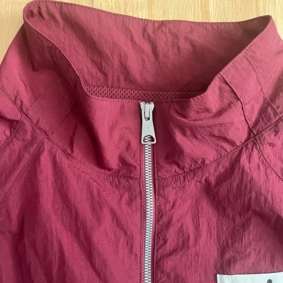 *NWT* Men Jordan Essentials Statement Cherrywood Red Warm-Up Jacket - Picture 2 of 4